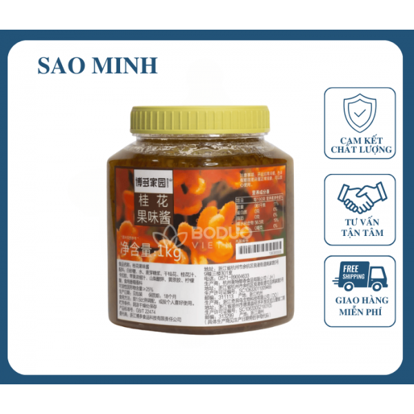 Mứt Hoa Quế Boduo 1Kg